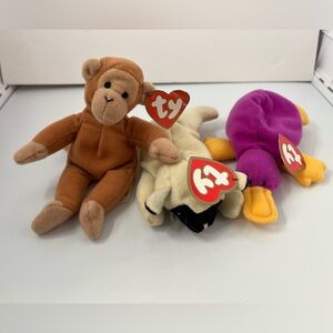 Vintage McDonalds Beanie Baby Toys